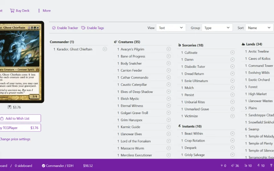 Moxfield interface screenshot
